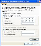IP-Einstellungen für OLSR