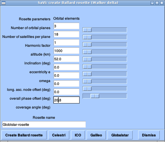 SaVi-Einstellungen der folgenden Konstellation