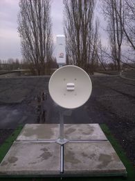 Antennenmast @ Flachdach