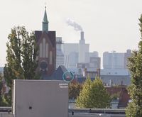 Blick zur Refo-Kirche