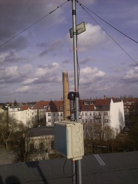 Mast mit BiQuad