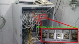 Verbindungen zur Freifunk Schrank